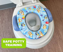 Bluey Soft Potty Training Seat for Toddlers with Hanging Hook, Fits Standard Toilets - Brands For Less USA