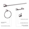 Design House Kassel Transitional Toilet Paper Holder in Brushed Nickel