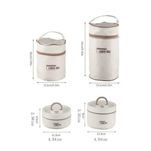 Stainless Steel insulated Lunch Box,Square Thermos Hot Food Container,Nsulated Sandwich Container,insulated Snack Containermini insulated Food Jar,Multi Function Food Container for Preserving Food - Brands For Less USA