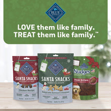 Blue Buffalo Santa Snacks Crunchy Dog Biscuits, Oven-Baked, Oatmeal & Cinnamon, 11-oz. Bag