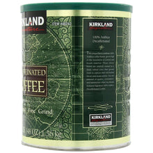 Kirkland Signature Decaffeinated Coffee Dark Roast 3 Pounds