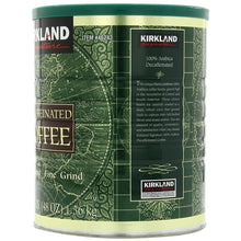 Kirkland Signature Decaffeinated Coffee Dark Roast 3 Pounds