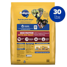 Pedigree High Protein Adult Dry Dog Food, Beef and Lamb Flavor