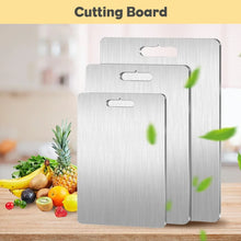 New Titanium Cutting Boards - 100% Pure Titanium Cutting Boards for Kitchen - Cutting Edge Hygiene & Durability, Double Sided Medical-grade Titanium Cutting Mat from Japan