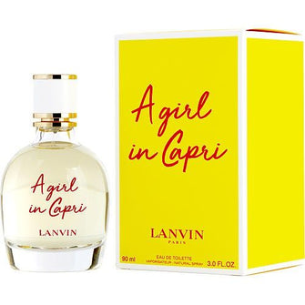 A GIRL IN CAPRI by Lanvin EDT SPRAY 3 OZ