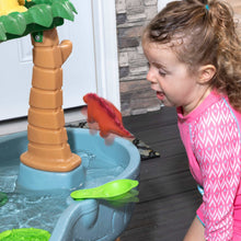 Step2 Dino Showers Multi-Color Plastic Water Table for Toddlers with 13-Piece Playset