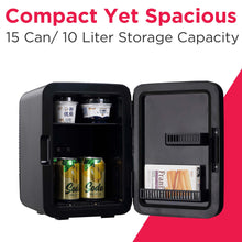 Mini refrigerador personal Frigidaire Retro de 10 l y 15 latas, EFMIS183, acero inoxidable 