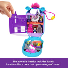 Polly Pocket Playset, Minions Compact with 9 Accessories, 1 Doll, 2 Minions and Unicorn Toy