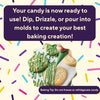 Wilton Bright White Candy Melts, Vanilla Flavored Melting Chocolate Wafers for Cake Pops, Dipping & Candy Making 36 oz. Bulk