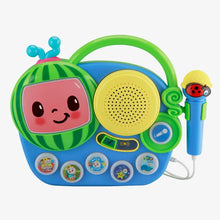 Cocomelon Sing Along Boombox - Music & Working Karaoke Microphone, Children Ages 3+