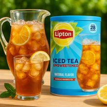 Lipton Unsweetened Iced Tea Mix, 28 Quart Canister, Measuring Spoon Included