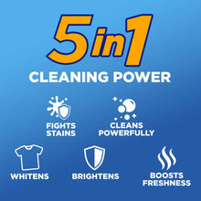 Plus OxiClean Stain Fighters Liquid Laundry Detergent, Fresh Scent, 128 Loads