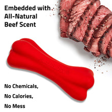 Play by Playology Dog Toys | Interactive Dog Toy Bone | Scented Crunchy Bone, Large