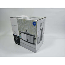 Mainstays 6 Qt Manual Slow Cooker, Stainless Steel