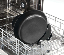 Mainstays 12" Round Ceramic Skillet, Black,Nonstick, 1200W, Removable Temp Control, Dishwasher Safe