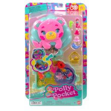 Polly Pocket Glitter Island Compact Playset with 1 Micro Mermaid Doll and Ocean Pets, Travel Toy with Themed Accessories