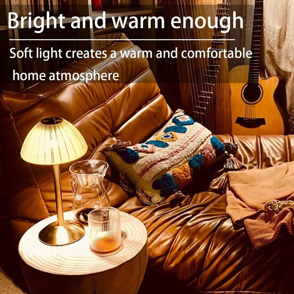 Neoglint Touch Cordless Rechargeable LED Lamp with 3 Light Colors, USB ...