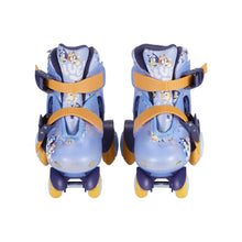 Bluey Kids Training Roller Skates, Adjustable Sizing, Size 9-12, Unisex