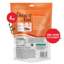 Good ’n’ Fun Triple Flavor Wings, Rawhide Chew for All Dogs, 4 oz