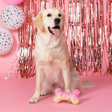 Happy Barkday Birthday Girl Box Dog Toy Bundle, 6-Piece Set (Pink)