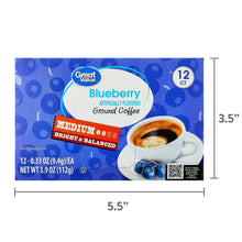 Great Value Blueberry Coffee Pods, 12 Count - Brands For Less USA