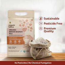 Organic Biryani Basmati Rice/ Long grain basmati Rice
