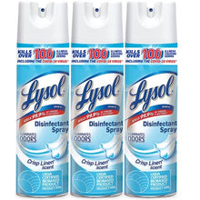 Lysol Disinfectant Spray, Crisp Linen (19 Oz., 3 Pk.) - Brands For Less USA
