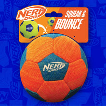 Nerf Dog X-Weave Squeak Soccer Ball for Large Dogs