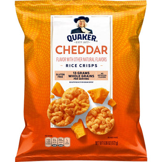 Rice Crisps Cheddar, 6.06 Oz Bag - Brands For Less USA