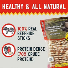 Canine Chews Chicken-Wrapped Rawhide Chews for Dogs (125 Ct.)