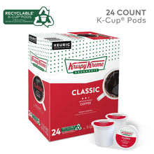 Krispy Kreme Classic Coffee, Medium Roast K-Cup Coffee Pods, 24 Count - Brands For Less USA