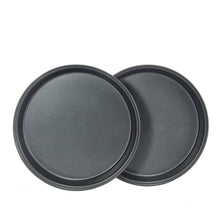 Mainstays 12 inch Clear Cake Carrier with 2pk 9 inch Gray Round Pans, Carbon Steel - Brands For Less USA