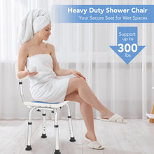 Naipo Adjustable Height Shower Chair with Backrest and EVA Padded, Bathtub Bench Seat Transfer for Disabled, Seniors & Elderly, Tool-Free Assembly - Brands For Less USA