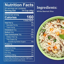 Daawat Ultima Naturally Aged Indian White Basmati Rice, Extra Long Grain, Gluten-free - 2lb Bag