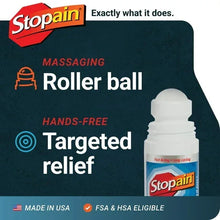 Stopain Extra Strength Roll-On Pain Reliever for Muscle & Joint Pain, 3 oz - Brands For Less USA