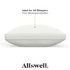 Allswell Down Alternative Bed Pillows, King - Firm, All Positions