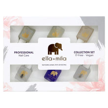 ella + mila Nail Care Essentials, 6-piece Set, 0.45 fl oz Each