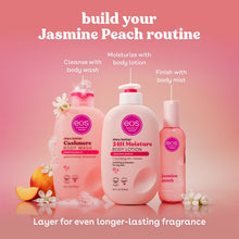 eos Shea Better Cashmere Body Wash, Jasmine Peach, Creamy Gel Formula, 16 fl oz.