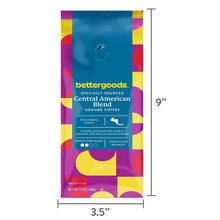 bettergoods Specially Sourced Central American Blend Ground Coffee, Medium Dark Roast, 12 oz - Brands For Less USA