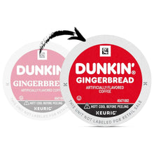 Dunkin’ Gingerbread Artificially Flavored Coffee, K Cup Pods, 10 Ct. - Brands For Less USA
