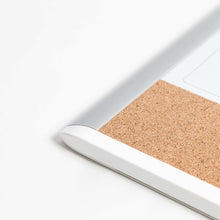 U Brands 17 x 23 in. 3-in-1 Dry Erase Calendar Whiteboard, White and Gray