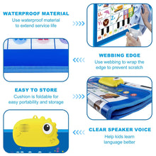 Richgv Upgraded Electronic Alphabet Poster Toddler Toys, Interactive Toys Alphabet Wall Chart, ABC Chart for Toddler, Montessori Learning Toys for Kid 1 2 3 4 Year