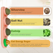 8 Pack Catnip Balls, Catnip Ball for Cats Wall, Edible Kitty Toys for Cats Lick, Safe Healthy Kitten Chew Toys, Teeth Cleaning Dental Cat Toys, Cat Wall Treats (Pink+Blue)