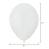 12" White Latex Balloons, 15 Pieces, by Way To Celebrate