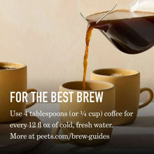 Peet's Coffee House Blend Premium Dark Roast Ground Coffee, Arabica, 10.5 oz - Brands For Less USA