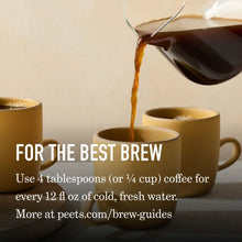 Peet's Coffee Italian Roast Premium Dark Roast Ground Coffee, Arabica, 10.5 oz - Brands For Less USA