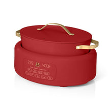 Beautiful 10-in-1 , 6 Qt Electric Multi-Cooker, Tomato Red by Drew Barrymore