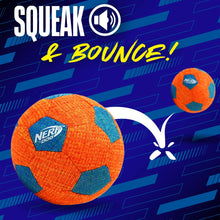 Nerf Dog X-Weave Squeak Soccer Ball for Large Dogs