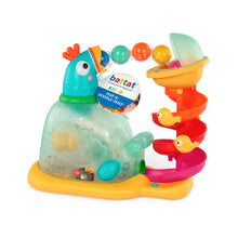 Battat Pop-a-Doodle-Doo Chicken Ball Popper with Music Lights, Learning Toy for Baby and Toddler