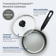 Tramontina Primaware 3-Quart Nonstick Covered Sauce Pan Asphalt